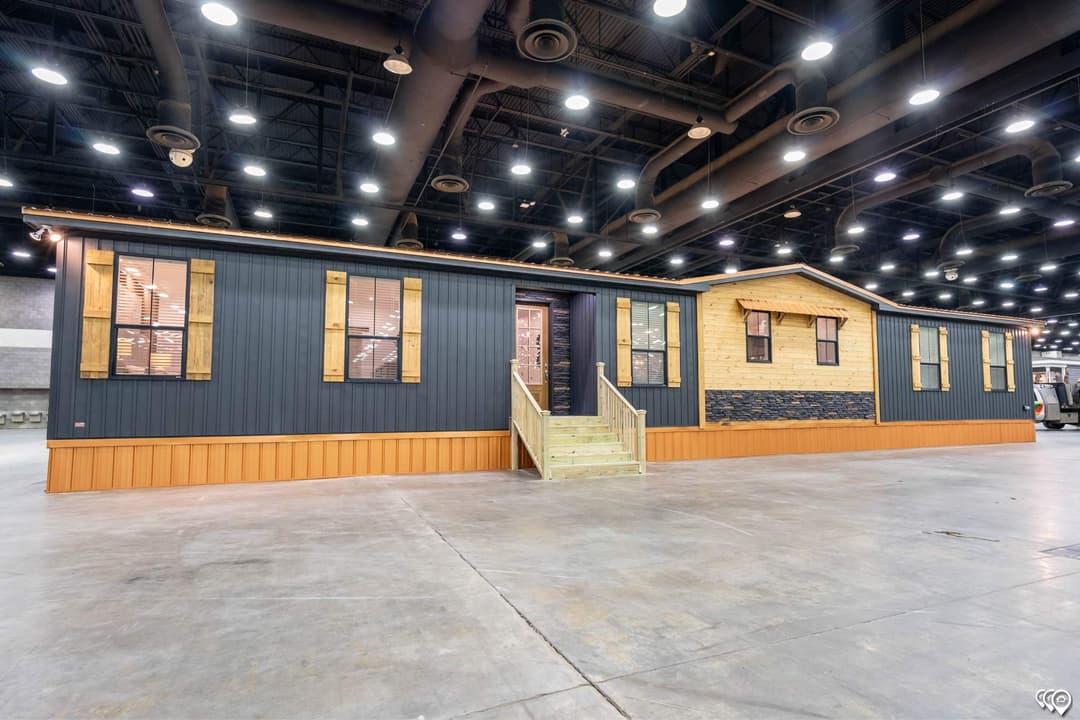 The lost creek hero, elevation, and exterior home features