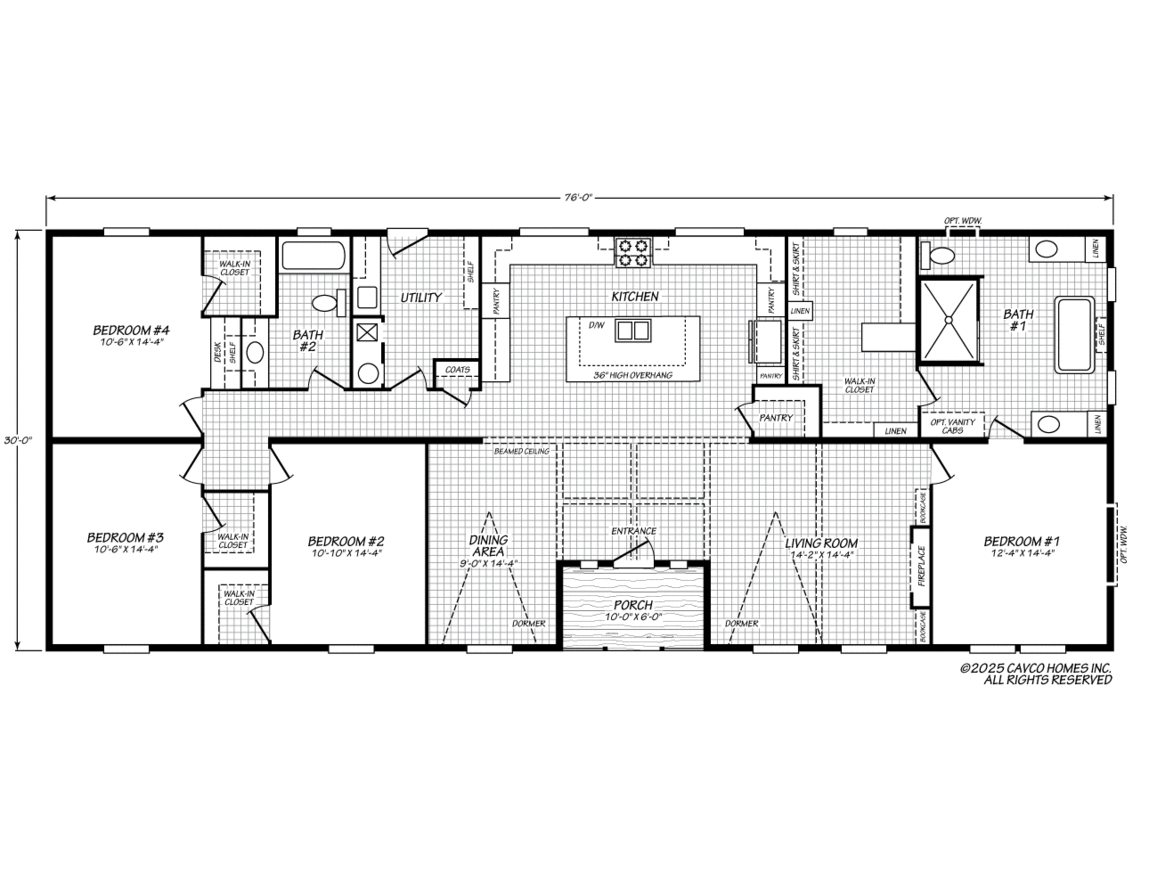 K2 edge floor plan home features