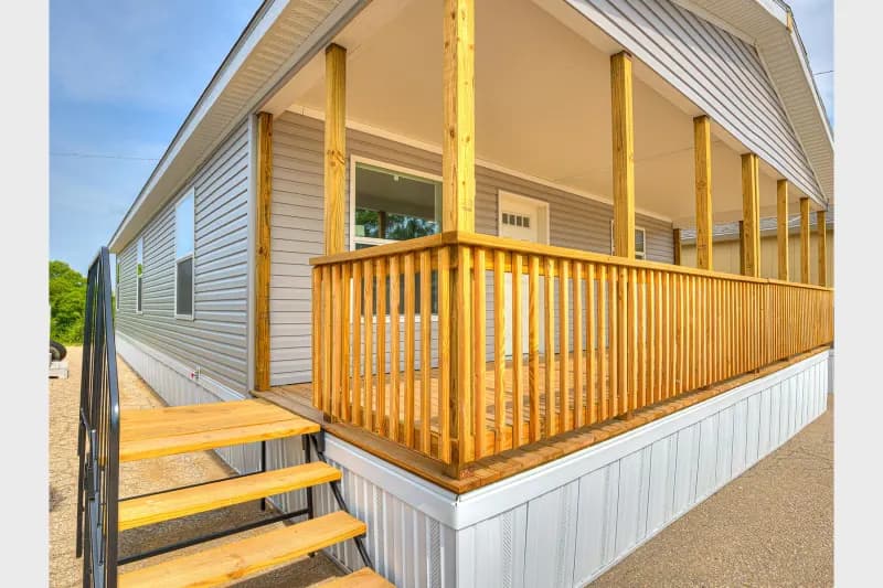 Prairie dune 8810 elevation and exterior home features