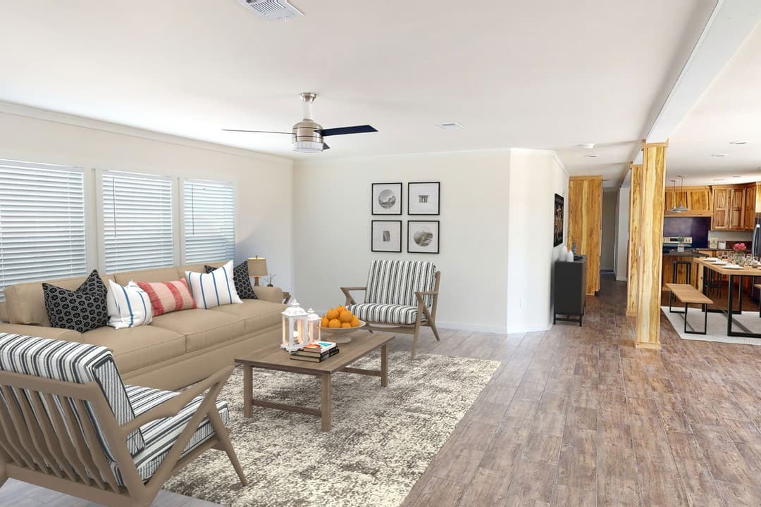 The ranch v74r interior home features