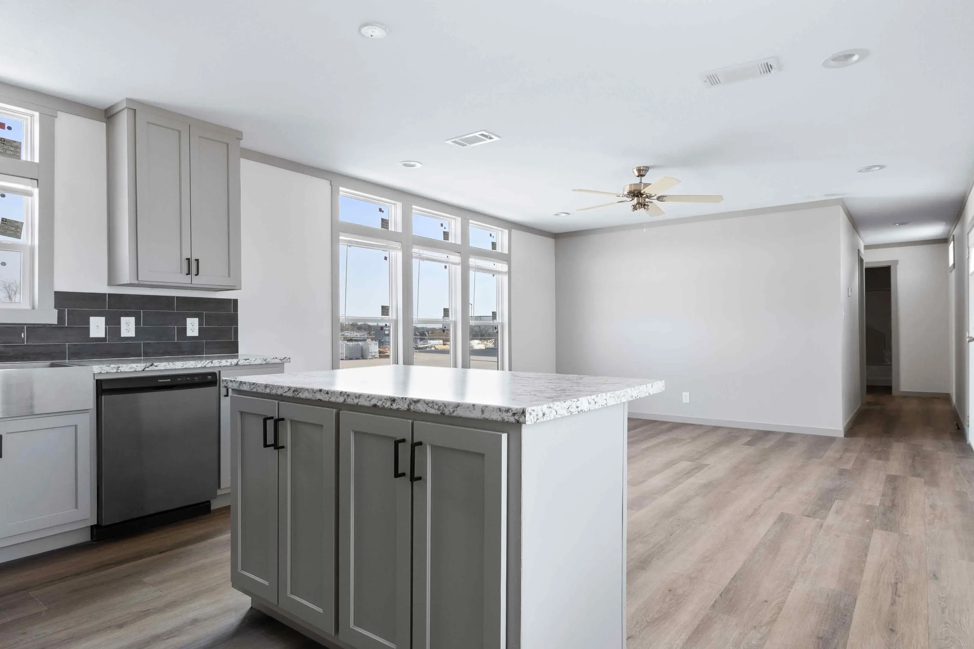 The mesquite interior home features