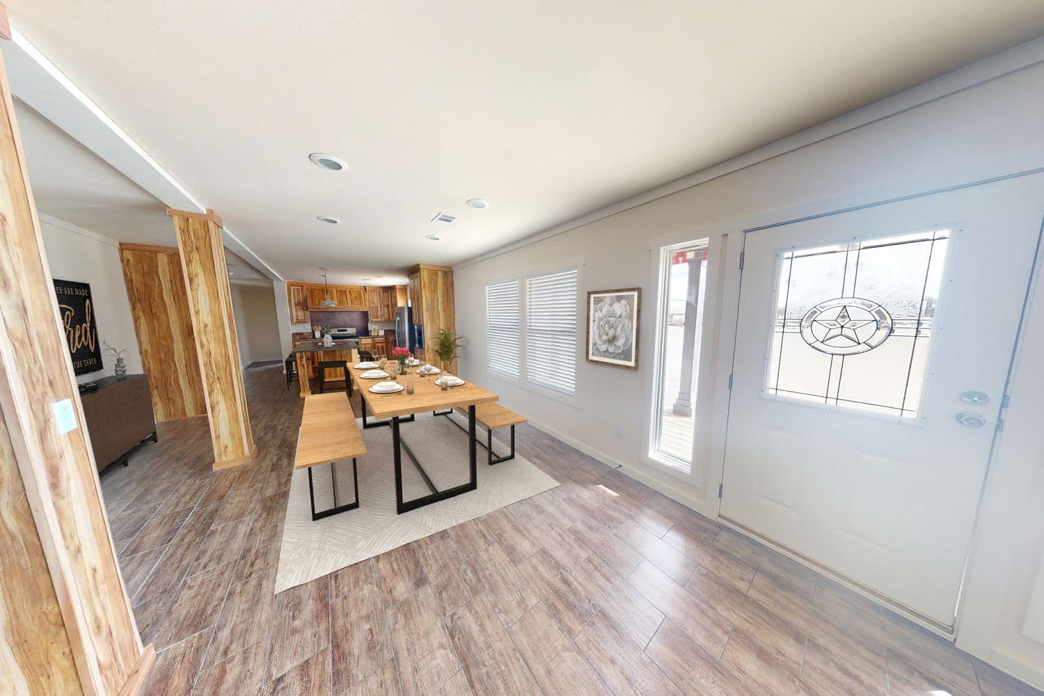 The ranch v74r interior home features