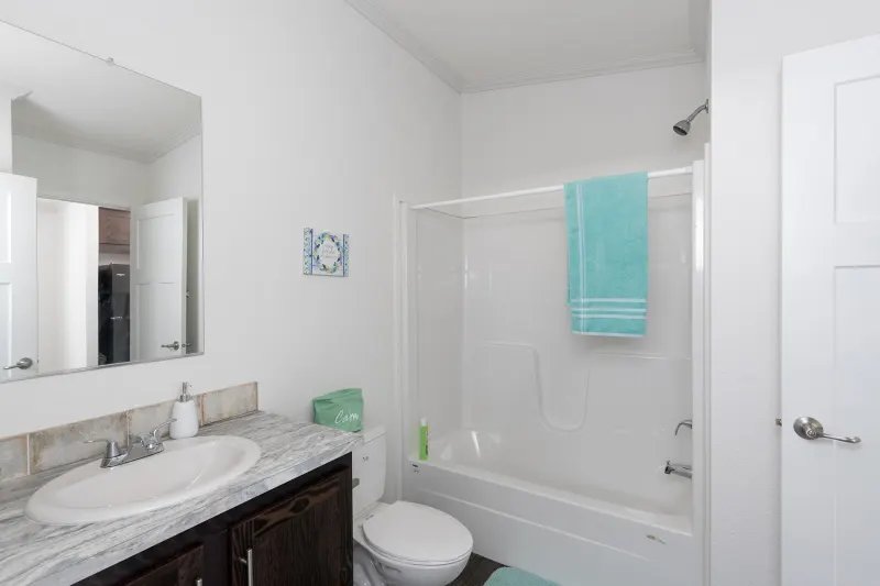 Contemporary cabin a700 bathroom home features