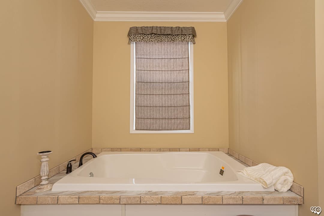 Woodland bathroom home features