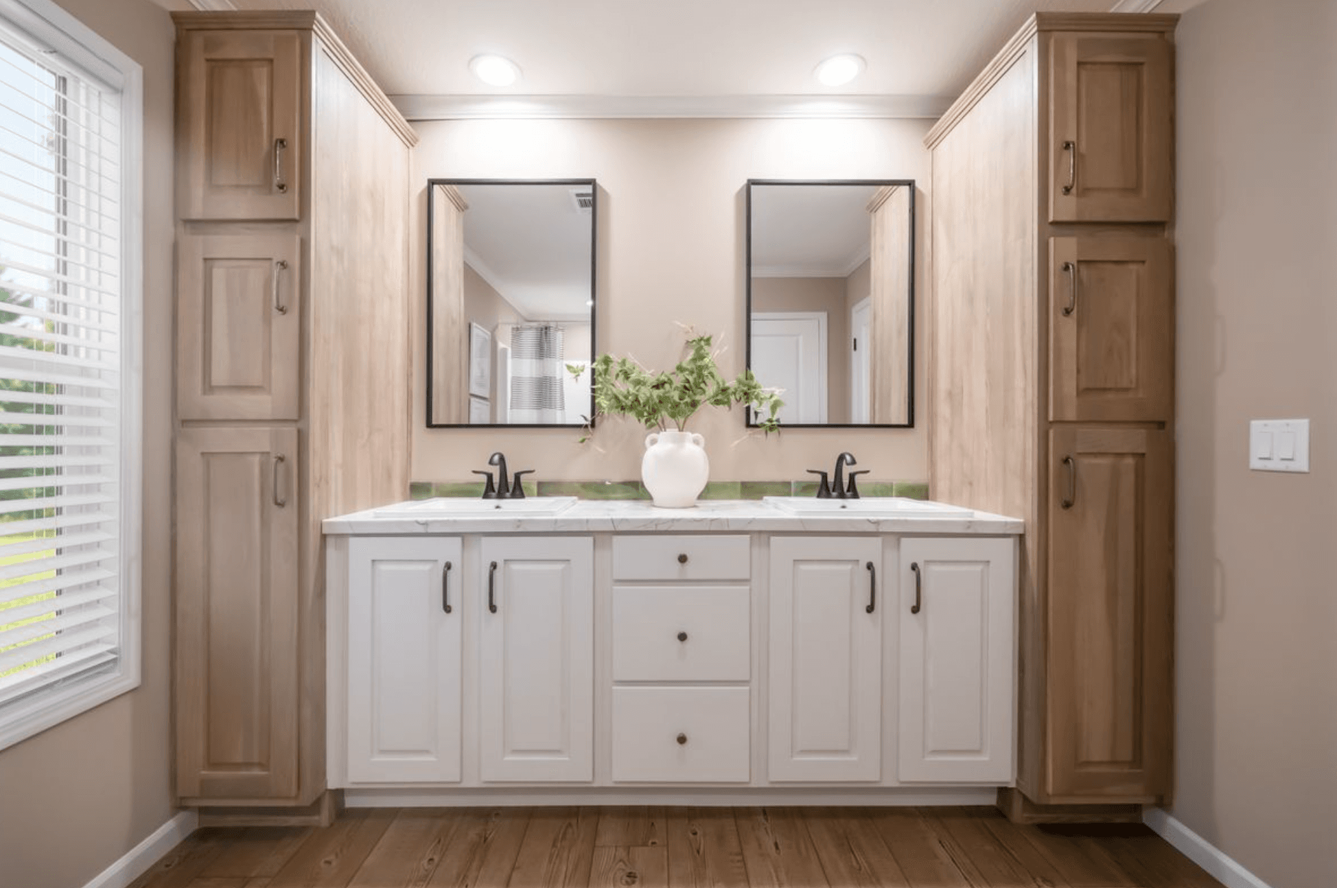 The mclemore bathroom home features