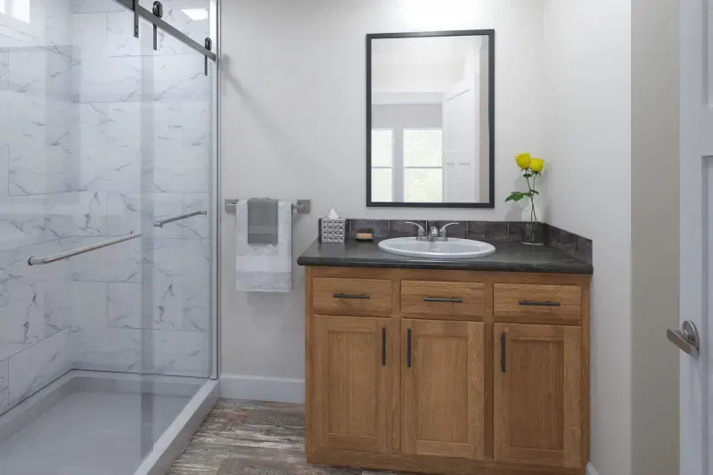 Prairie dune 8855 bathroom home features