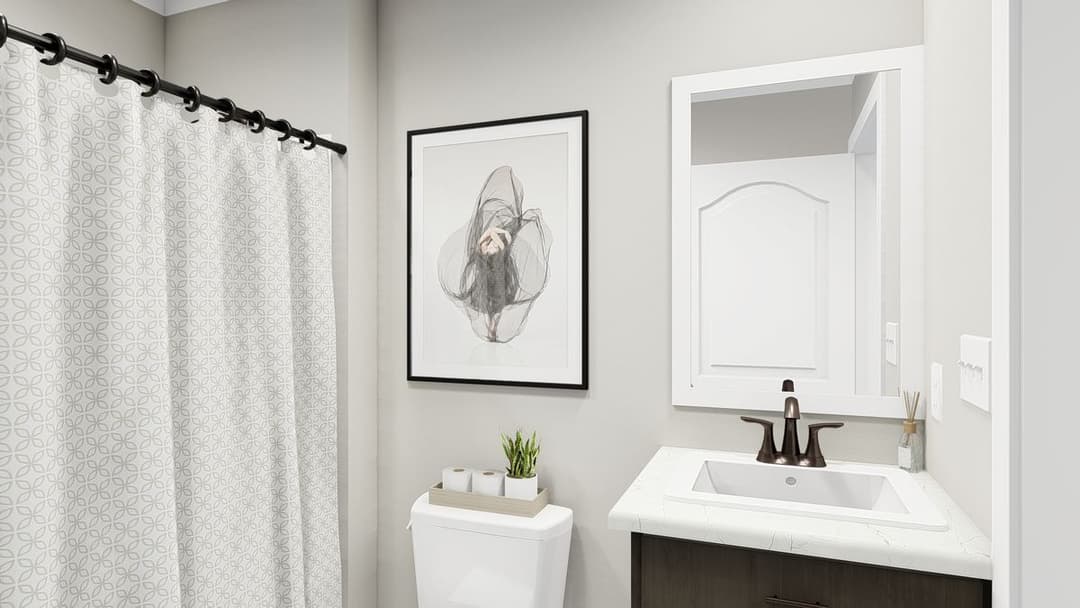 The alexander bathroom home features