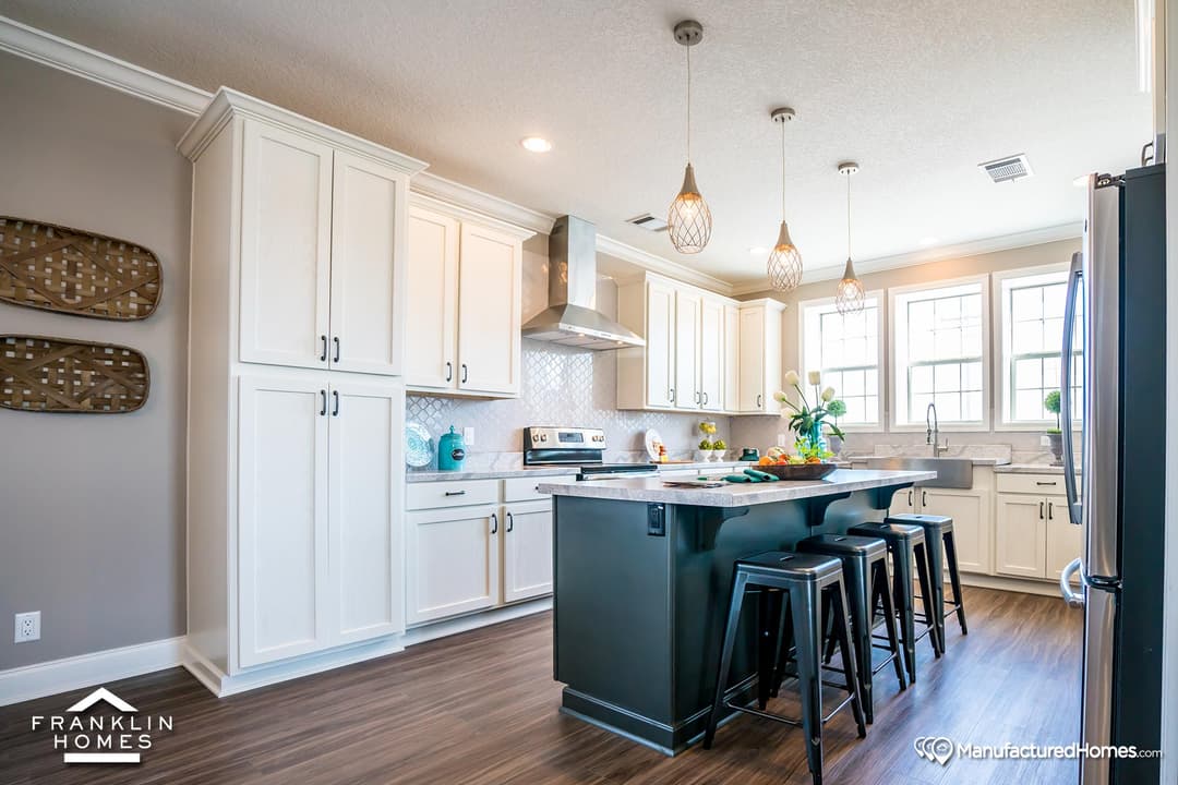 Coach house kitchen home features