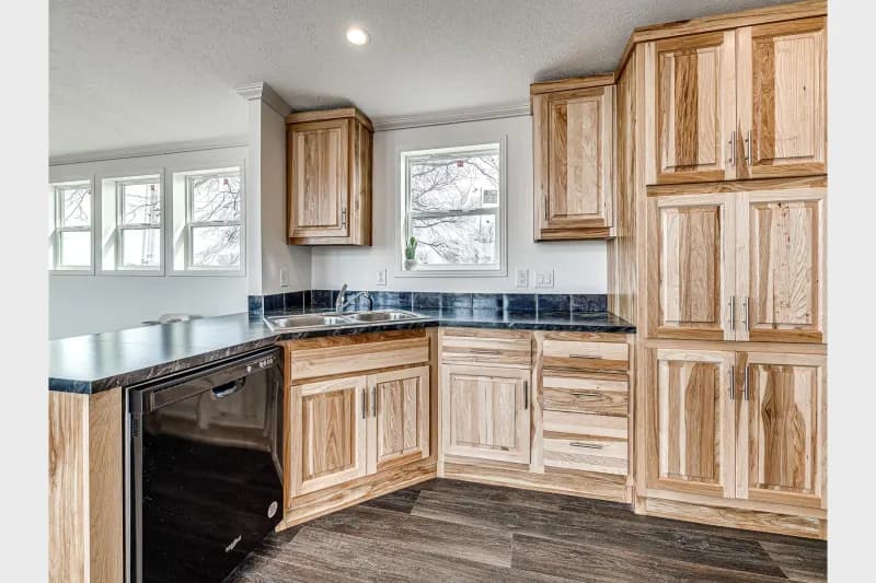 Contemporary cabin a700 kitchen home features