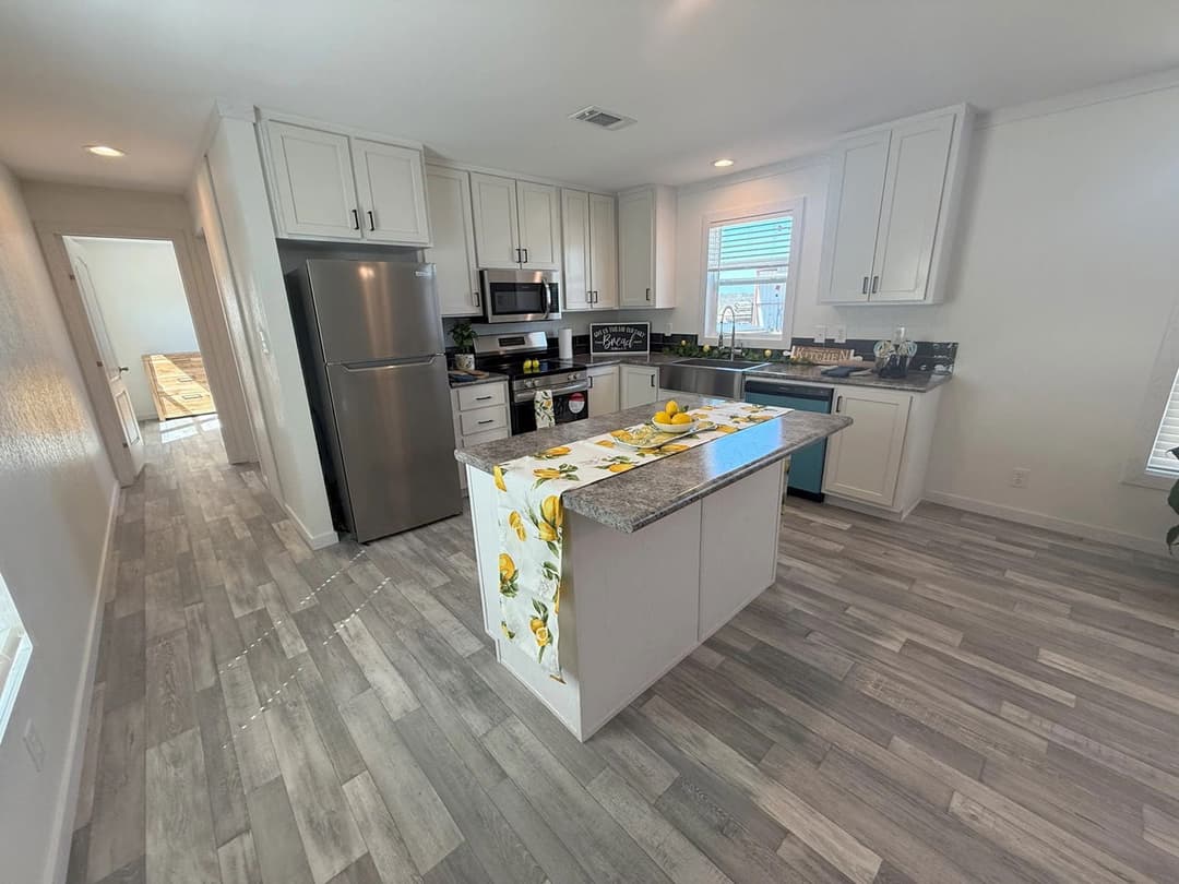 The mesquite kitchen home features