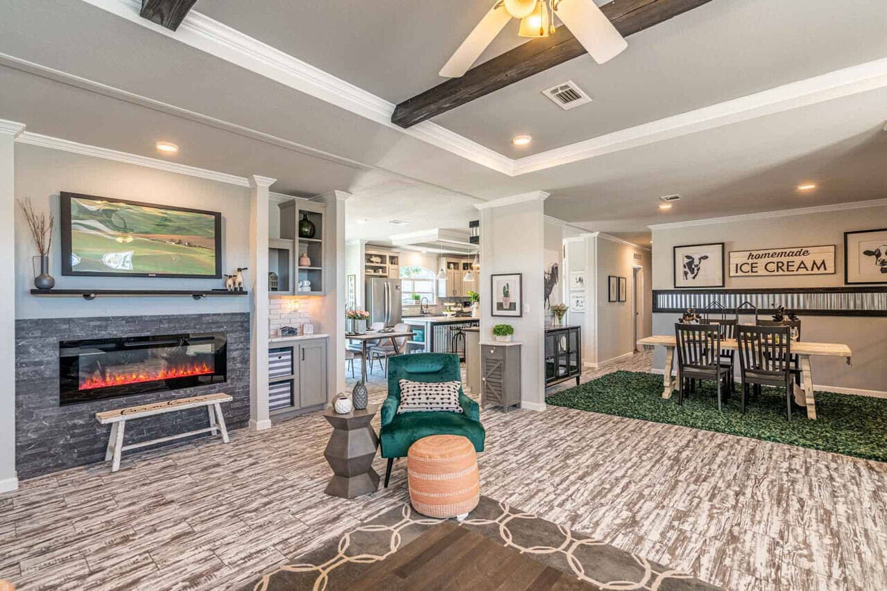 Vintage farmhouse ii flex 47764a interior home features