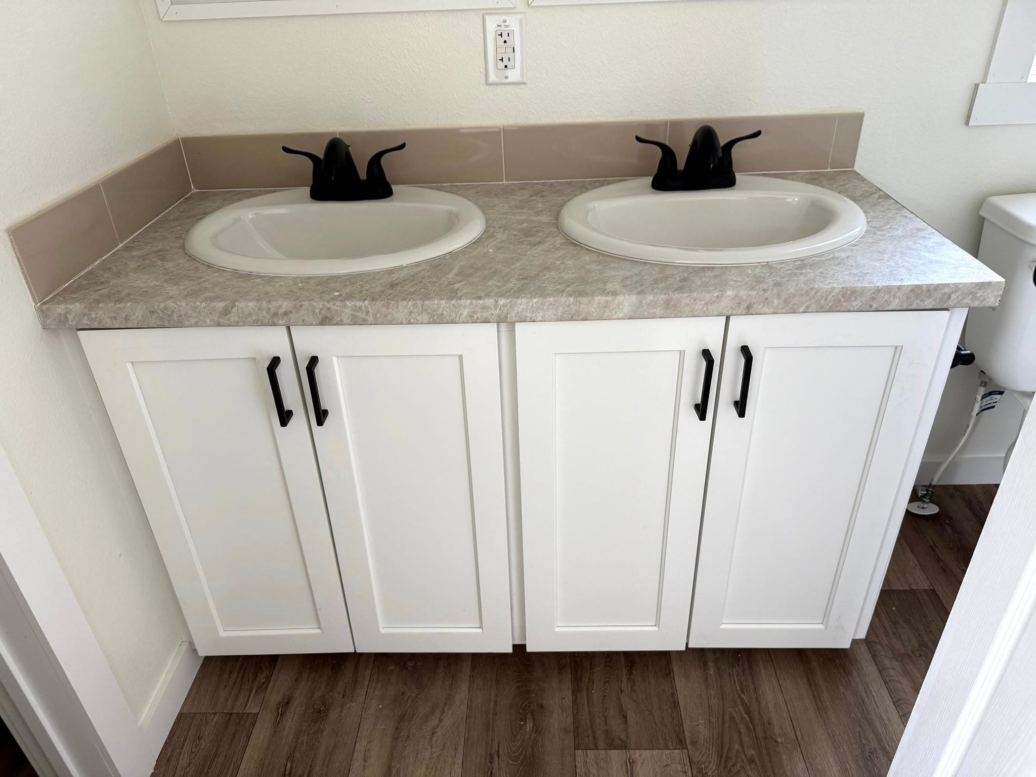 The katy  bathroom home features