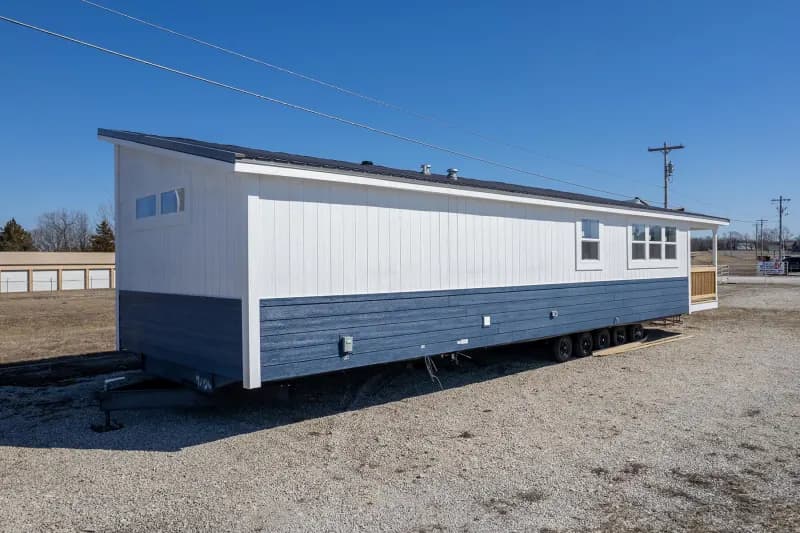 Contemporary cabin a700 elevation and exterior home features