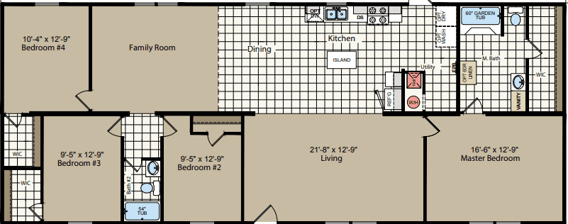 Rm2868a floor plan home features