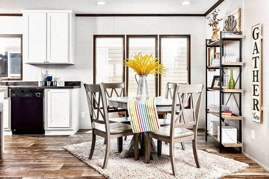 The whitehaven interior home features