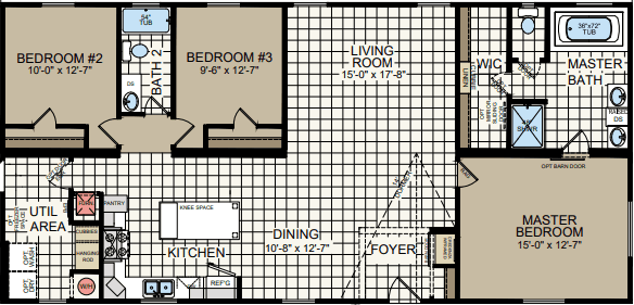 Csd2856b  floor plan home features