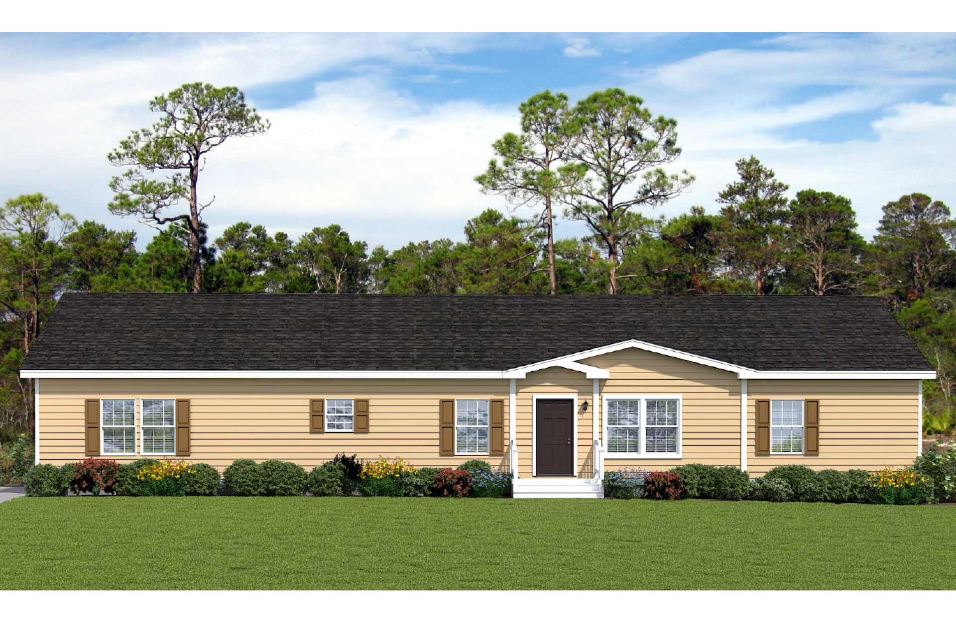 Andrew elevation and exterior home features