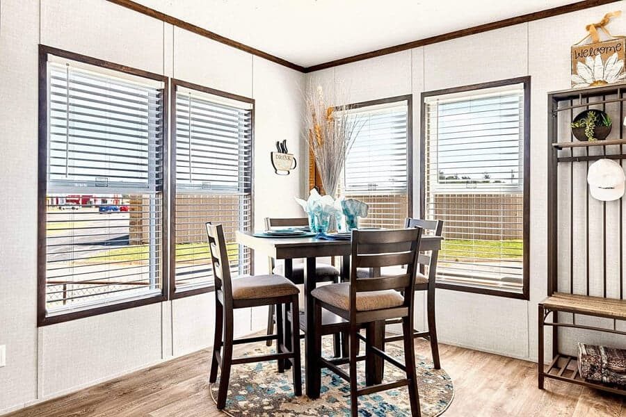 The fiesta interior home features