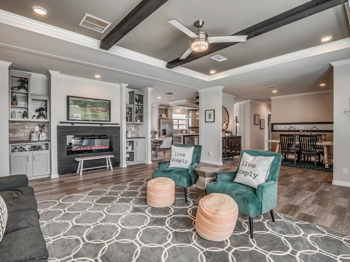 Vintage farmhouse flex 47643a interior home features